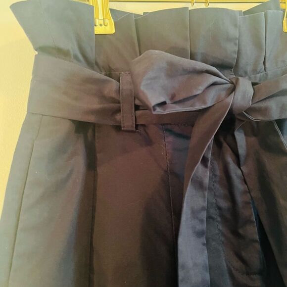 English Factory Navy Wide Leg Trousers - Picture 3 of 8